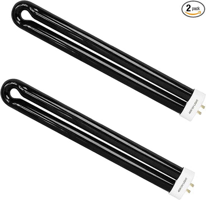 BB-40blk 40W Light Replacement Bulb (2-Pack) | Compatible with Black Flag BZ-40BLK/BZ-40DX/BZ-40MAX & Stinger UVB45 B4045-4 (5500V, 4-Pin Base)