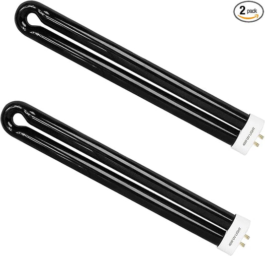 BB-40blk 40W Light Replacement Bulb (2-Pack) | Compatible with Black Flag BZ-40BLK/BZ-40DX/BZ-40MAX & Stinger UVB45 B4045-4 (5500V, 4-Pin Base)