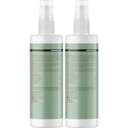 Natural Bug Repellent Spray for Body - DEET Free Bug Spray for Kids & Adults for Ticks Mosquitoes & Insects - Made with Citronella Rosemary & Lemongrass - Light Scent Vegan & Cruelty Free (8 Fl Oz)