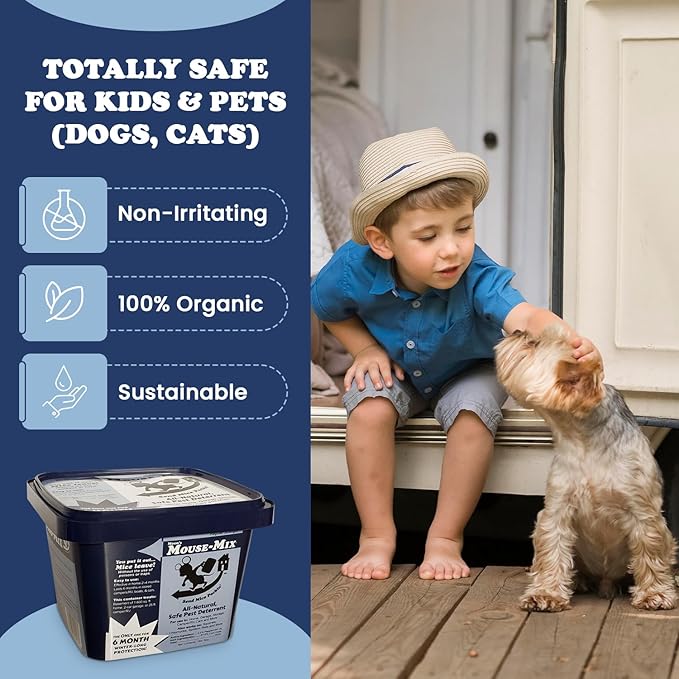 Moen's Farm Pack Rodent Repellent – Outdoor Pest Control & Repeller for Mice, Rats – 1 Gallon Pest Eliminator for Barns, Sheds, Car Engines, Grain Storage, Winter, Tractor & Combine Storage