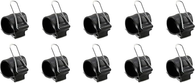 Reusable Plant Clips Made in USA – Orchid Clips, Plant Support Clips & Cord Clips – Heavy-Duty, Weather-Resistant & Durable – Secure Stems, Vines, Wires, Cables, Tomato Plants– Indoor & Outdoor