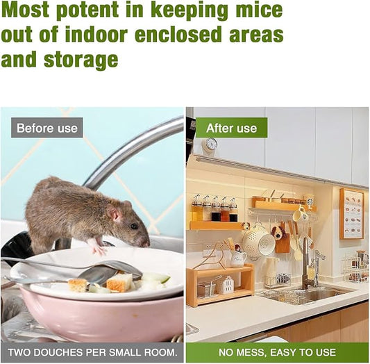 30PCS Rodent Mouse Repellent Pouches for Indoor Use, Peppermint Oil Nature Fomula, Safe for Pets and Family
