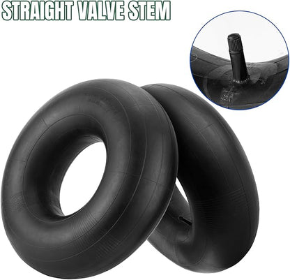 20x8.00-8 Inner Tube 20x10-8, 20x8-8, 20x10.00-8 Replacement Tire Tubes with Straight Valve Stem (2-Pack) - for Mower, Tractor, Golf Cart, ATVs