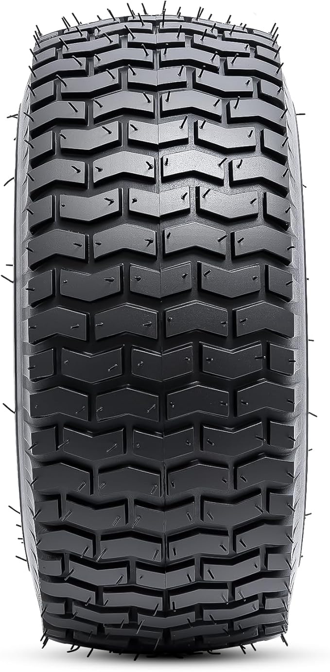 15x6.00-6 Tire and Wheel, 15-Inch Replacement Pneumatic Tires with 3/4" Bearings Compatible with Hand Truck, Wheelbarrow, Wagon, Gorilla Carts Tires (Yellow, 2PCS) P-103