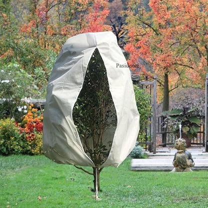 Plant Covers Freeze Protection 3 Packs 45" x40" 2.2oz Tree Covers Frost Plant Covers Freeze Cloth for Outdoor Plants with Zipper Drawstring