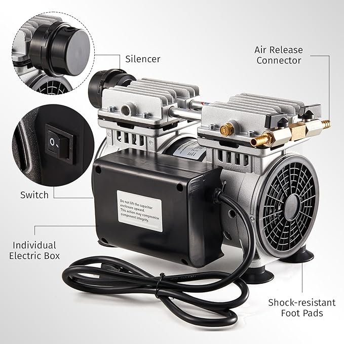 Pond Aerator Pump and Pond Aerator Weatherproof Outdoor Cabinet