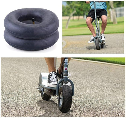 AR-PRO (2 PACK) 2.80/2.50-4 Inner Tube for Hand Trucks, Utility Cart, Lawn Mowers, Wheelbarrows, Dollys, Scooters, Replacement 2.80-4 2.50-4 Tire Inner Tube with TR87 Bent Valve Stem