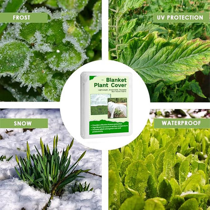Plant Freeze Protection Cover, 5x30ft Frost Cloth Winter Garden Blanket, Floating Row Cover for Cold Weather and Shade, Perfect for Outdoor Vegetables, Trees, Greenhouse