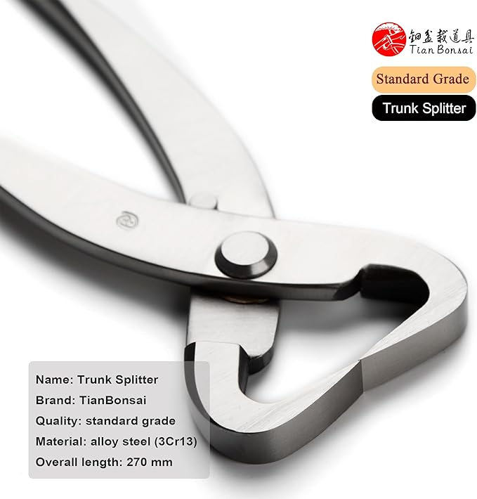 tianbonsai Standard Series Bonsai Tools Trunk Splitter/Root Cutter from (270 Mm Trunk Splitter)