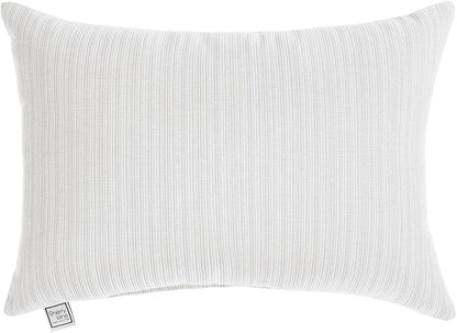 Ottomanson Sherry Kline Island Breeze Indoor/Outdoor Boudoir Filled Pillow Eggshell 13"x 18" Set of 2