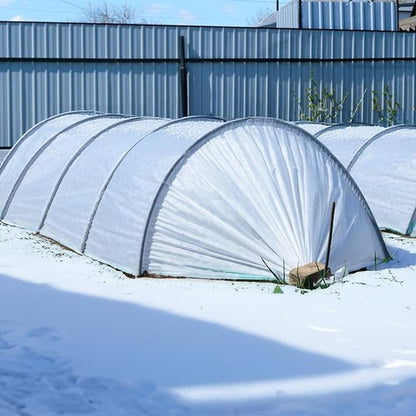 Plant Covers Freeze Protection 10 ft x 33 ft Fabric Frost Cloths for Outdoor Plants 1oz/yd² Floating Row Plant Blankets for Winter Frost Sun Protection