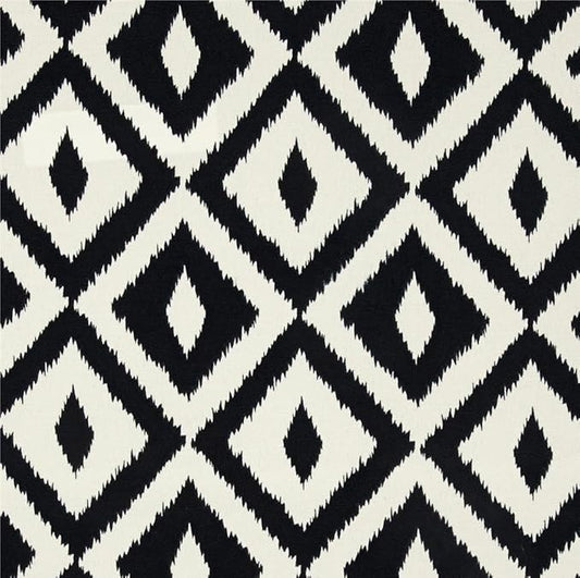 RSH Décor - Jumbo Lumbar Throw Pillows – Set of 4 | 26" x 16" | Indoor Outdoor Use – Patio, Lounge, Adirondack, Deck | Water & Fade-Resistant | Includes Down-Alternative Inserts | Black & White Aztec