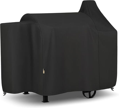 Arcedo Grill Cover Compatible with Pit Boss 850, 820SP, Heavy Duty Waterproof Wood Pellet Smoker Covers, All Weather Protection for Outdoor Grill