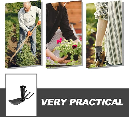 ARTIBETTER Garden Hoe Tool 8.07 Inch Carbon Steel Hand Hoe for Weeding Digging and Soil Loosening Lightweight Durable Gardening Hand Tool for Lawn and Garden Care