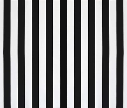 RSH Décor: Set of 2 Lumbar Throw Pillows | Indoor/Outdoor All Weather Polyester Fabric | Decorative Accent Cushions for Patio Furniture | Reversible | 26” x 16" | Black & White Stripe