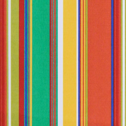RSH DECOR: Deep Seating Cushion with Pillow Back | 23” x 26” Seat | All-Weather Spun Fabric | Water and Fade-Resistant | Outdoor Chair Cushion Set for Patio Furniture | Bright Colorful Stripe
