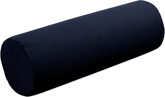 Cushion Source 20" x 6" Sunbrella Bolster Pillow, Indoor/Outdoor Decorative Support Pillow, Fade and Water Resistant, Sunbrella Navy