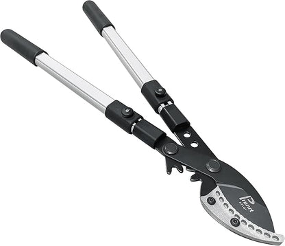 26-41 Inch Extendable Anvil Loppers, Sync Drive Power Lever Tree Trimmers, Telescopic Pruners Heavy Duty, 2 Inch Cutting Capacity