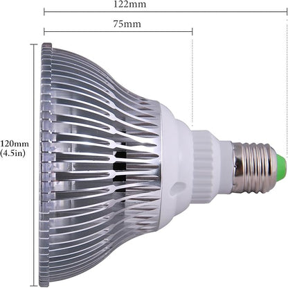 ABI 12W Broad Spectrum LED Grow Light Bulb for Growing and Flowering Indoor Plants