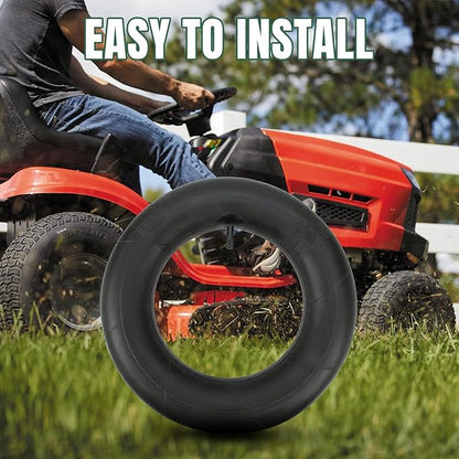 16x6.50-8 Inner Tube 16x7.50-8 Heavy Duty Replacement Tire Tubes with Straight Valve Stem for Mowers, Golf Cart, Tractor, Garden Trailer - 2 Pack