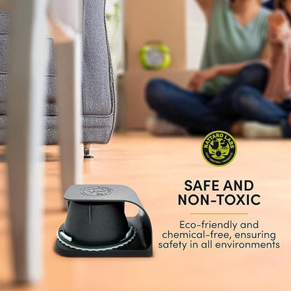 Scout Bed Bug Detection Trap – Non-Toxic Early Monitoring Solution with Patented Pheromone Technology, Includes 4 Bed Bug Detection Traps, Replaceable Lures and User Guide