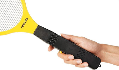 Bug Zapper - Electric Fly Swatter - Mosquito Zapper Killer - Fly Zapper - Electric Fly Swatter Racket for Camping, Travel, Outdoor and Indoor Pest Control (2AA Batteries Included)
