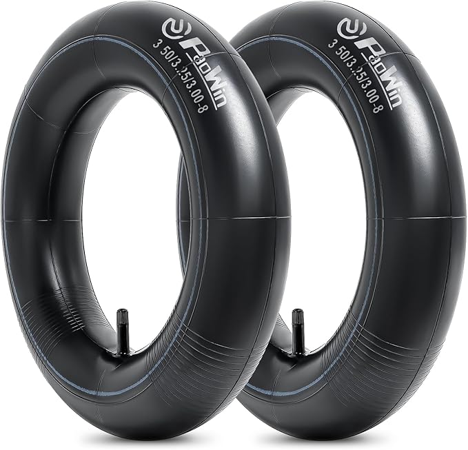 2 PCS 3.50/3.25/3.00-8 Replacement Inner Tubes with TR13 Straight Valve Stem Compatible with Wheelbarrows, Mowers, Hand Trucks and More 3.50-8 3.25-8 3.00-8 Tire Tubes