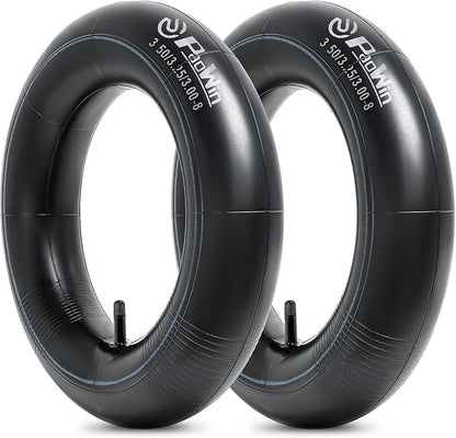 2 PCS 3.50/3.25/3.00-8 Replacement Inner Tubes with TR13 Straight Valve Stem Compatible with Wheelbarrows, Mowers, Hand Trucks and More 3.50-8 3.25-8 3.00-8 Tire Tubes
