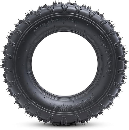 2 PCS13x5.00-6 Tires and 13X5.0-6(5.0/4.0-6) Inner Tubes for 4 Wheelers ATV,Quad Lawn, Mower, Wheelbarrows, Go Kart,Snow Blower, Tractors, Hand Trucks, Trolleys, Mini Bike Tires (P-094)