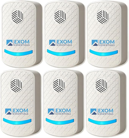 T-24, Ultrasonic Pest Repeller Wall Plug-in Most Effective Than Repellents - Get Rid of - Rodents, Squirrels, Mice, Rats, Bats, Roaches, Ants, Spiders, Bed Bugs, Мosquito, Insects, Fleas (6 Pack)