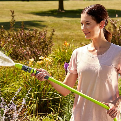 Flexzilla Garden Hose 5/8 in. x 100 ft., Lightweight All-Weather Water Hose, Durable and Flexible, Leak-Free Connections