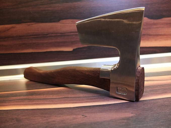 Stainless Steel Bearded Axe/Hatchet Metal Guard Custom Made Handle