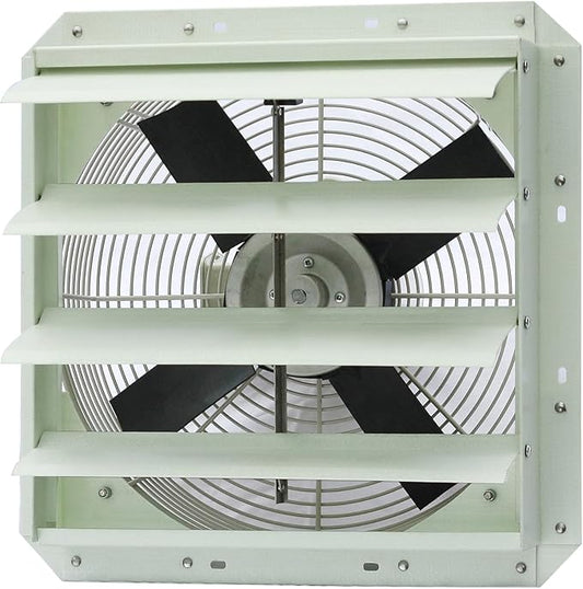 iLIVING 16-Inch Corrosion Resistance Shutter Exhaust Fan, Single Speed