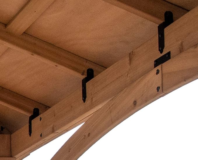 Handy Home Products 19360-6 Brezina Gazebo 12'x12' Cedar Pavilion (Amazon Exclusive)