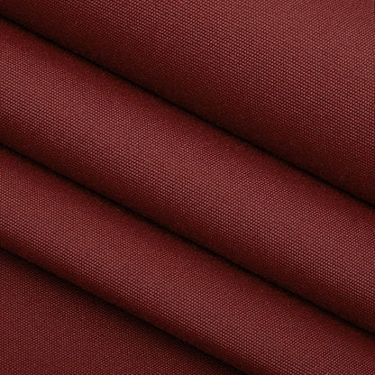 RSH DECOR: Sunbrella Square Throw Pillows Set of 4 | 24" x 24" | Water and Fade-Resistant Performance Fabric | Outdoor Pillow Covers with Down-Alternative Inserts | Made in USA (Canvas Burgundy)