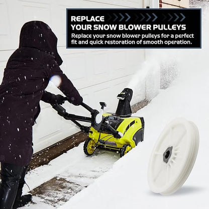 121-6624 Snow Blower Pulley Replacement for Toro Quick Clear/Power Clear 721 & CCR 6053 Snowthrower 38563,38568,38741,38742,38743,38744,38751,Power Clear 721 E Snowblower Parts