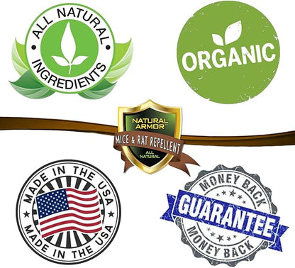 Mice & Rat Repellent. Peppermint Repellent for Mice/Mouse, Rats & Rodents. Natural Spray for Indoor & Outdoor Use. 128 OZ Gallon Refill Ready to Use