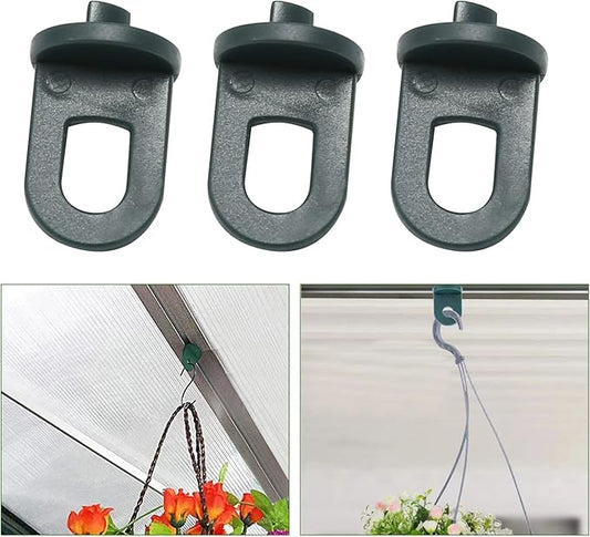50pcs Greenhouse Hooks Plant Hangers Plant Clips Hook Accessories for Greenhouse