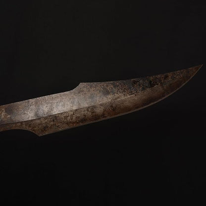 SV Handmade cast Manganese Steel Chopping Blade Sword, Full Tang, Outdoor, Hunting, Camping, Hiking, Survival, with Protective Cover, Multiple Styles to Choose from