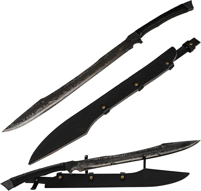 High Manganese Steel Blade Machete for Cutting Trees Heavy Duty Full Tang Outdoor Survival Hunting Tactical Sword