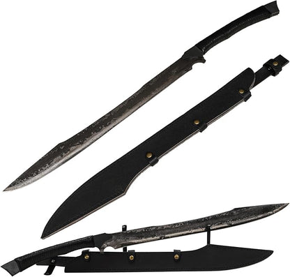 High Manganese Steel Blade Machete for Cutting Trees Heavy Duty Full Tang Outdoor Survival Hunting Tactical Sword