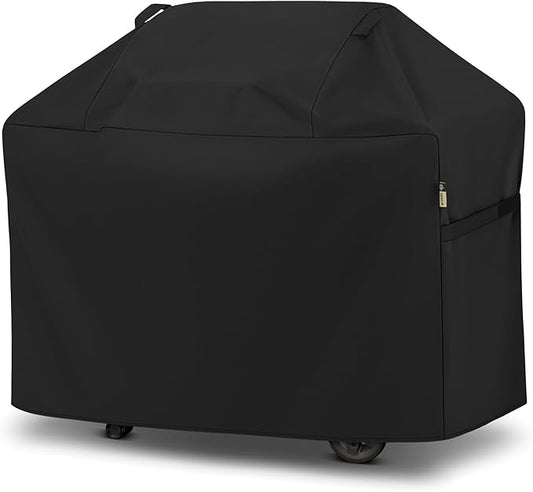 Arcedo BBQ Grill Cover 55 Inch, Heavy Duty Waterproof Gas Grill Cover Fade Resistant, All Weather Protection Compatible with Weber Charbroil Nexgrill