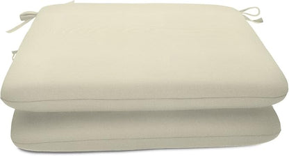 Sunbrella Patio Cushions - (2 Pack) - 20" W x 20" L x 2.5" T, Outdoor Chair Cushion with Comfort, Style & Durability Designed for Outdoor Living - Made in The USA