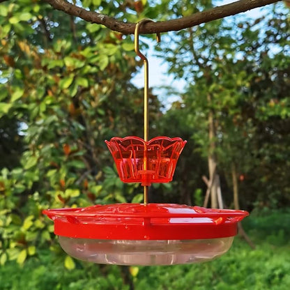 Ant Moat for Hummingbird Feeder - 3 OZ x 4 Pack Red Insect Guard with Large Capacity