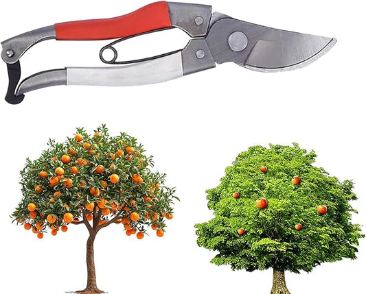 Pruning Shears - Garden Shears - Manual Pruning Shears, Heavy Duty Garden Tools for Farm Home and Professional Gardens (1)