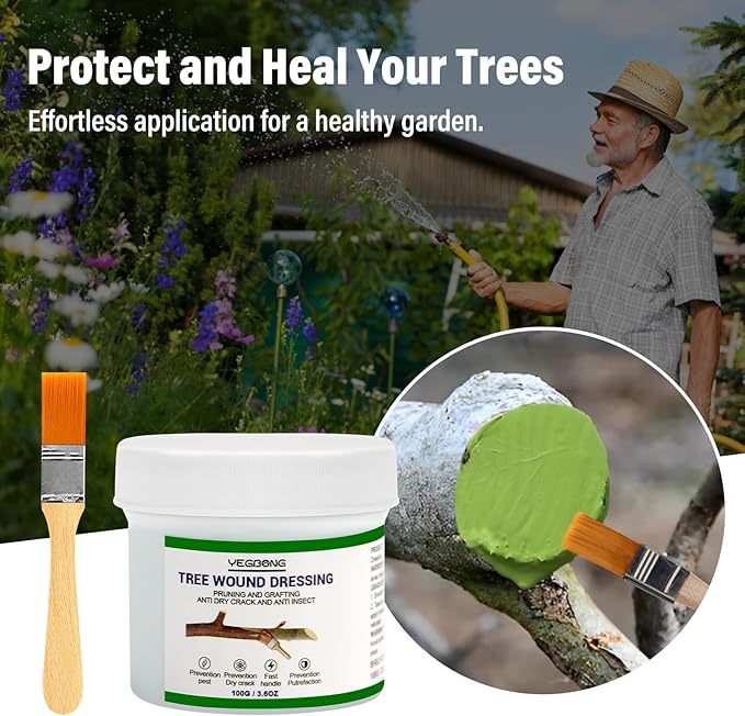 Madrigal Bonsai Pruning Sealer - Tree Wound Healing Paste for Grafting & Pruning Cuts | Fast-Drying| Professional Strength for Bonsai, Fruit Trees, and Plants
