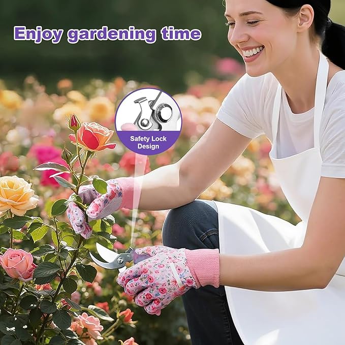 Gifts for Nana, Mothers Day Birthday Gifts Garden Tool Set for Nana, Gardening Kit for Gardener Women