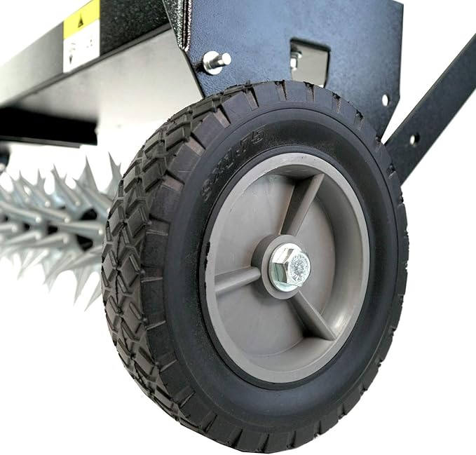 Brinly 40" Spike Lawn Aerator with Transport Mode