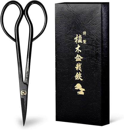 Wazakura Satsuki Bonsai Scissors Made in Japan 7 inch (180 mm), Japanese Bonsai Garden Tools, Hasami Pruning Shears