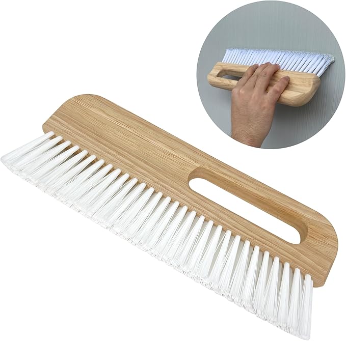 Wallpaper Brush Handle Trowel Hand Finish Concrete Trowel with Comfort Handle for Texturing Concrete in Curbs, Gutters and Other Hard to Reach Areas(WT402C)